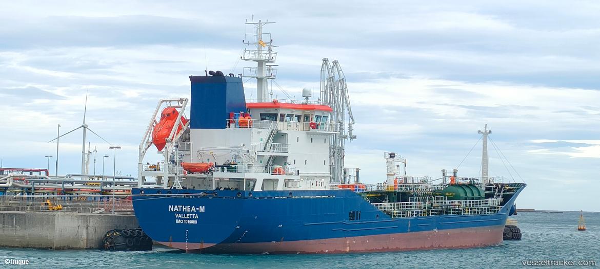 Nathea-m - Chemical Oil Products Tanker vessel