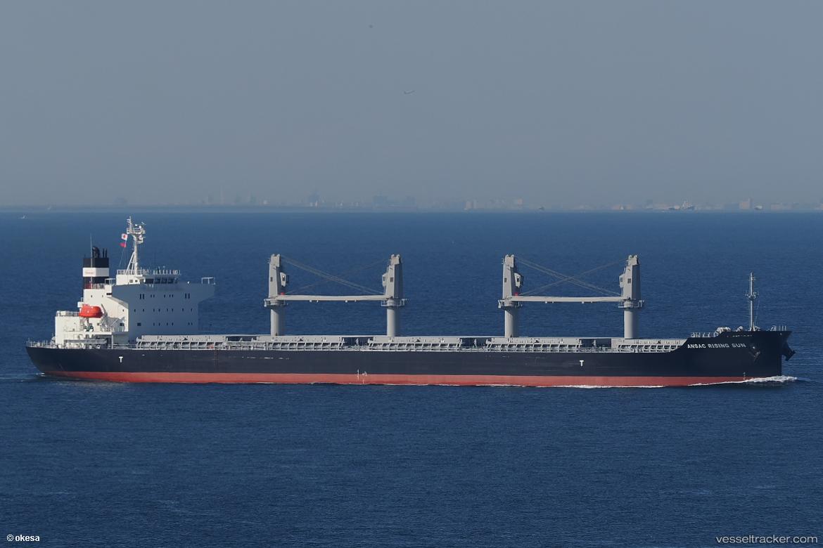 Ansac-Rising-Sun - Bulk Carrier vessel