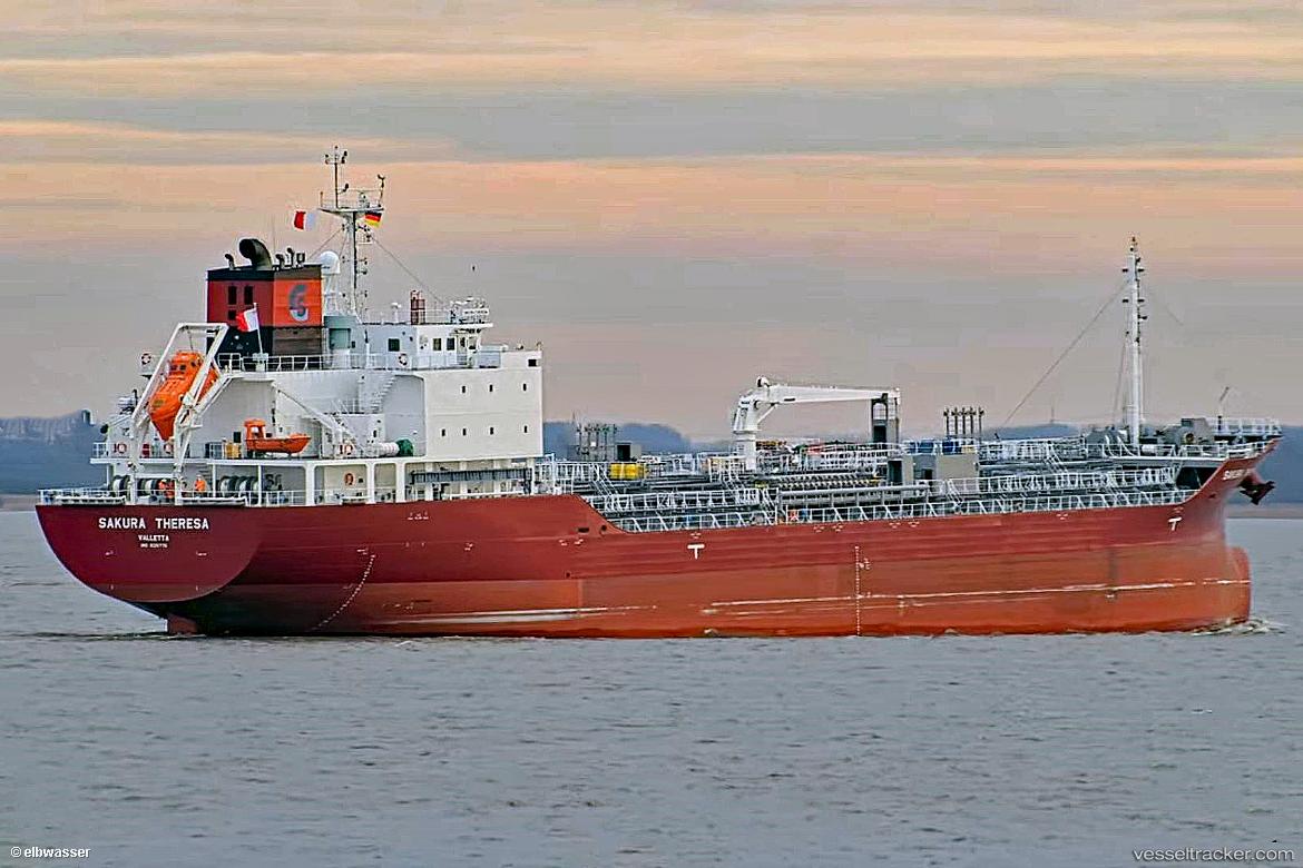 Sakura-Theresa - Chemical Oil Products Tanker vessel