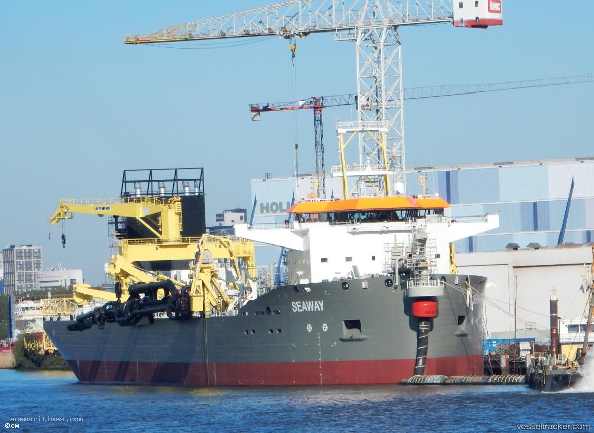 Seaway - Hopper Dredger vessel registered in Cyprus