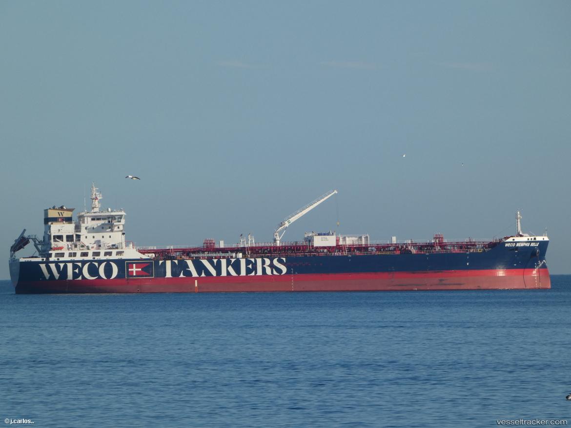 Weco-Memphis-Belle - Chemical Oil Products Tanker vessel