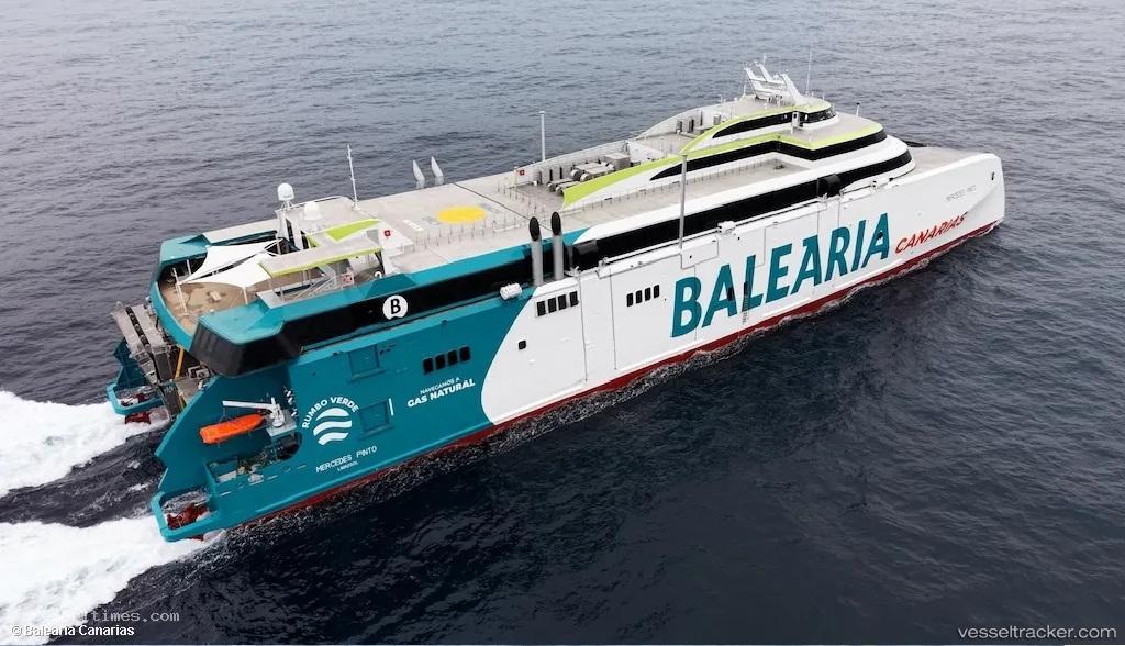 Mercedes-Pinto - Passenger Ro Ro Cargo Ship vessel registered in Cyprus