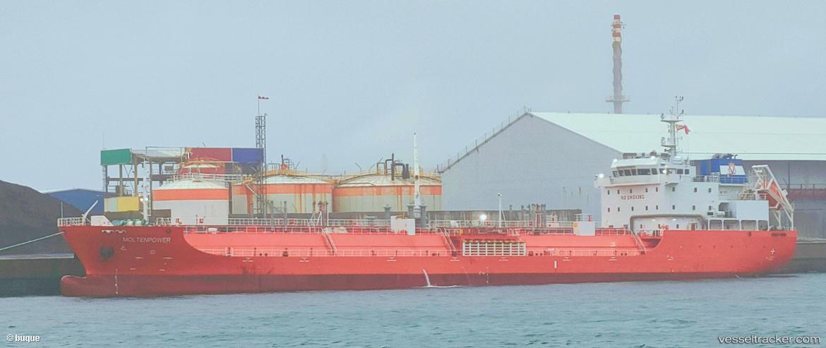 Moltenpower - Chemical Oil Products Tanker vessel