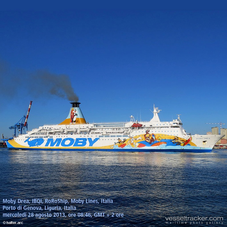 Moby-Drea - Passenger Ro Ro Cargo Ship vessel