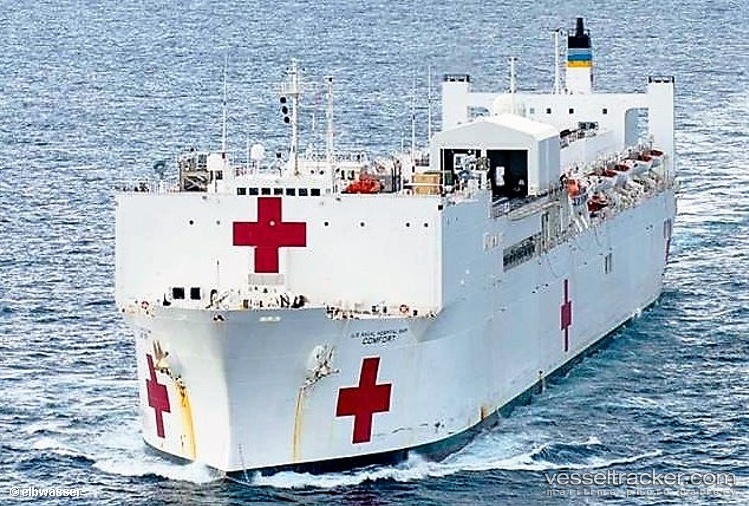 Usns-Comfort - Naval Naval Auxiliary vessel