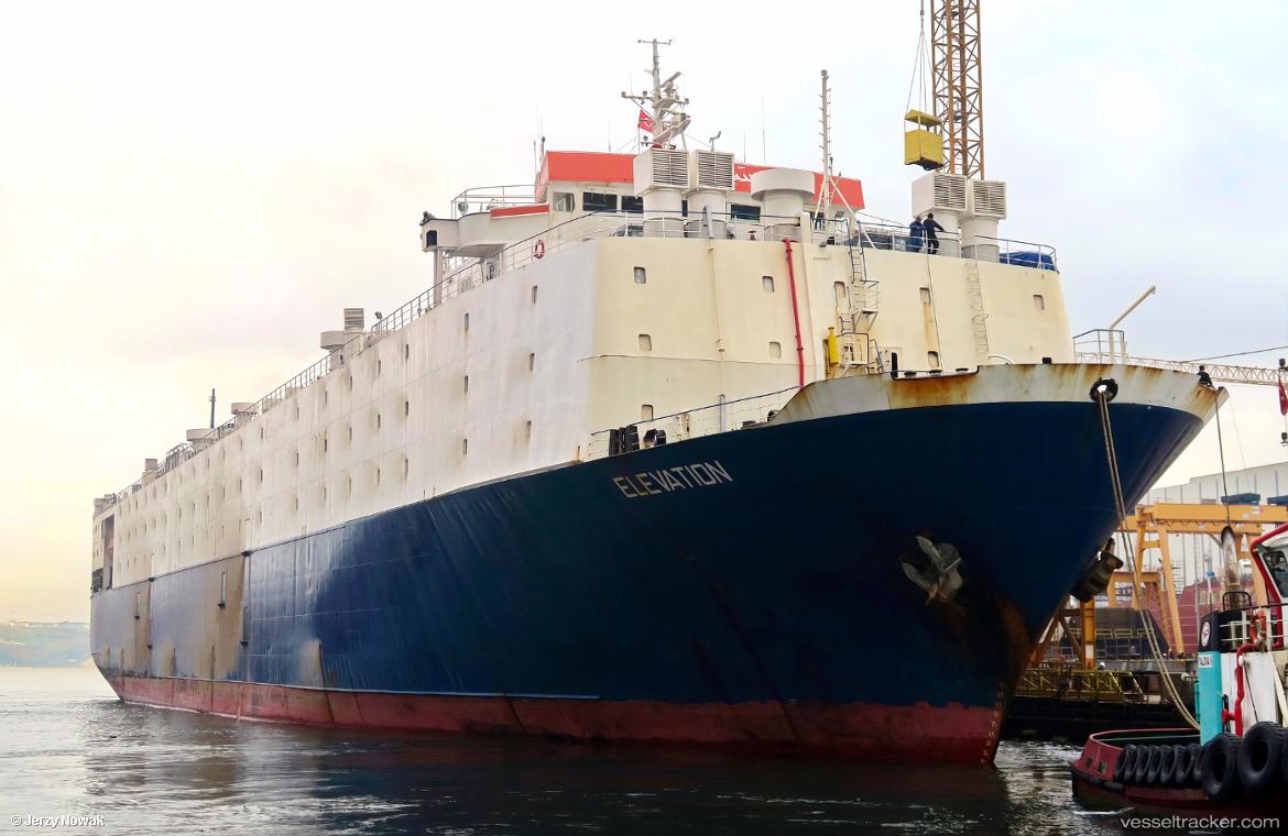 Elevation - Livestock Carrier vessel