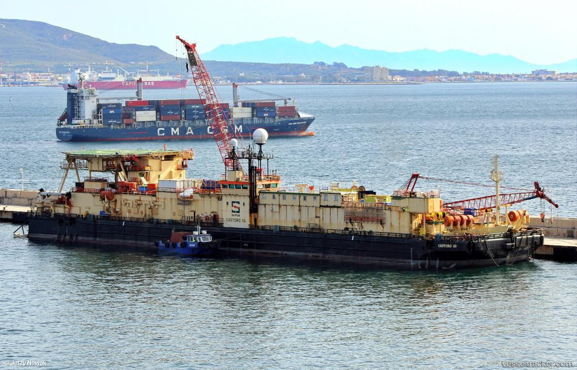 Castoro-10 - Pipe Burying Vessel vessel