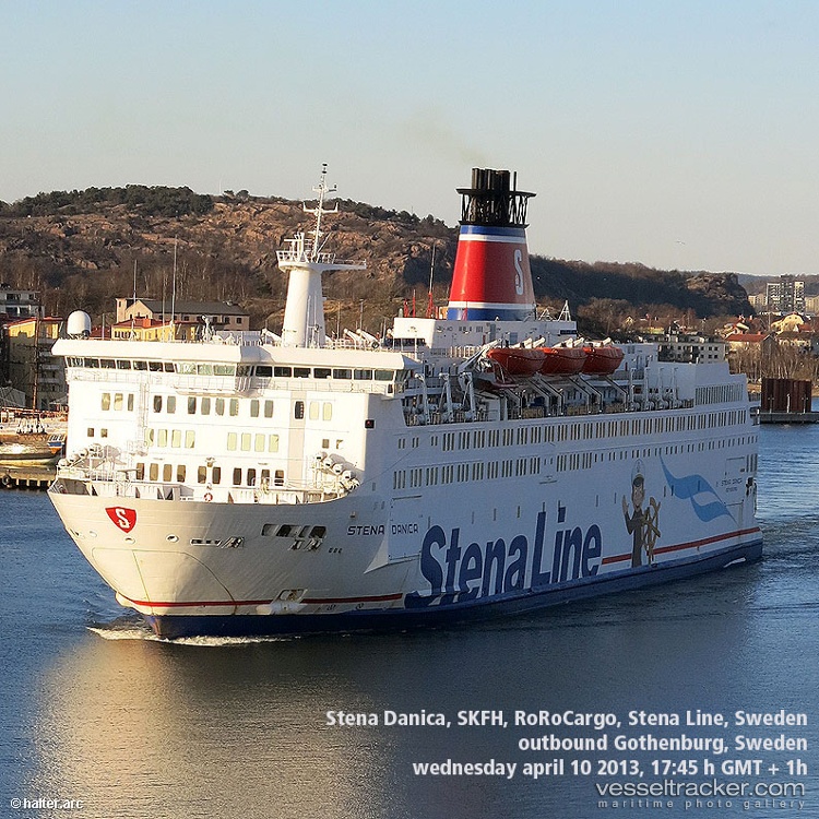 Stena-Danica - Passenger Ro Ro Cargo Ship vessel