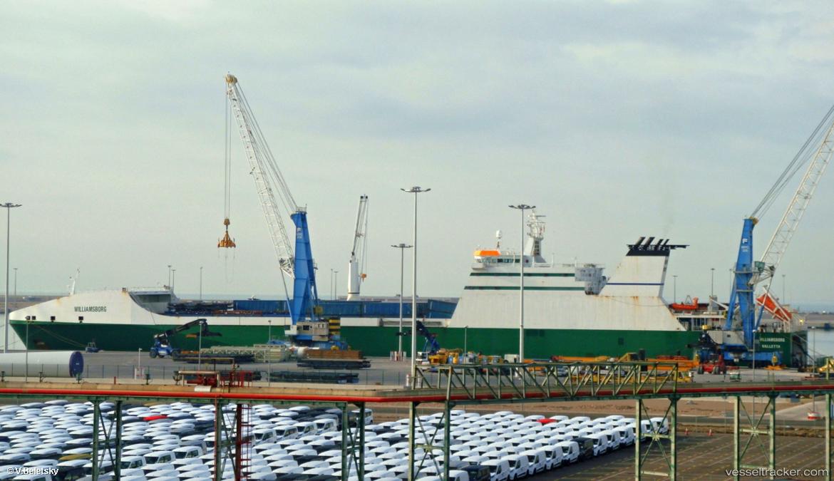 Williamsburg - Ro Ro Cargo Ship vessel