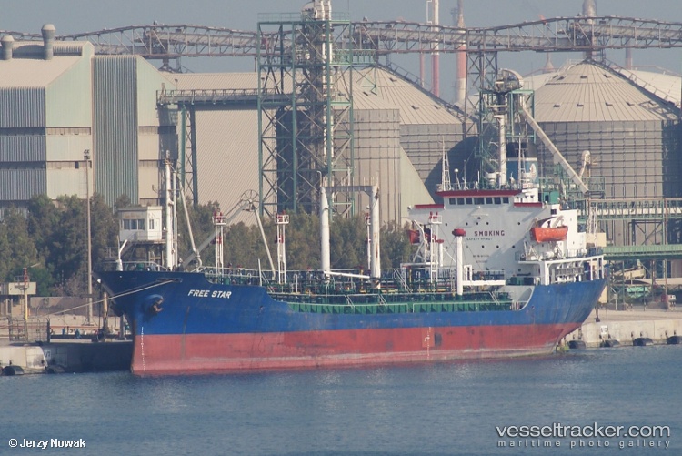 Mt-Free-Star - Chemical Oil Products Tanker vessel