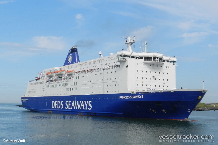 Princess-Seaways - Passenger Ro Ro Cargo Ship vessel