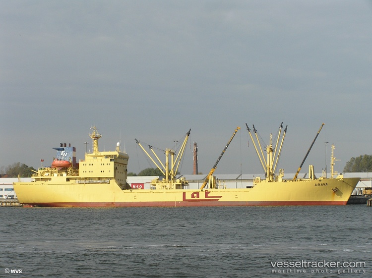 Crystal-Africa - Refrigerated Cargo Ship vessel