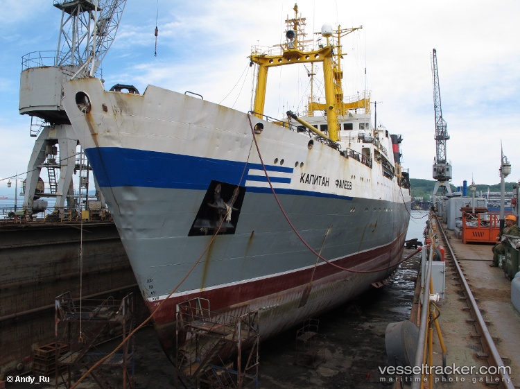 Kapitan-Faleyev - Fish Factory Ship