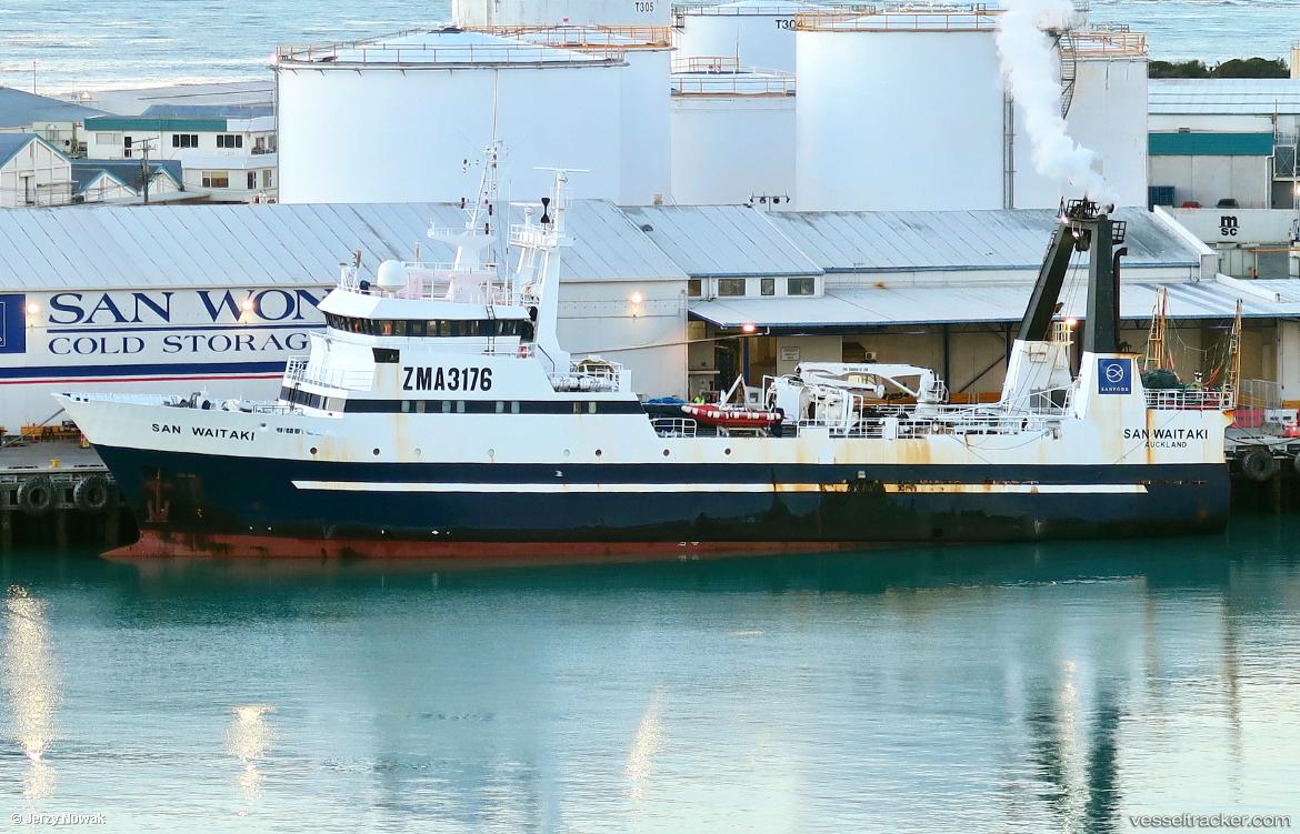 San-Waitaki - Fish Factory Ship vessel