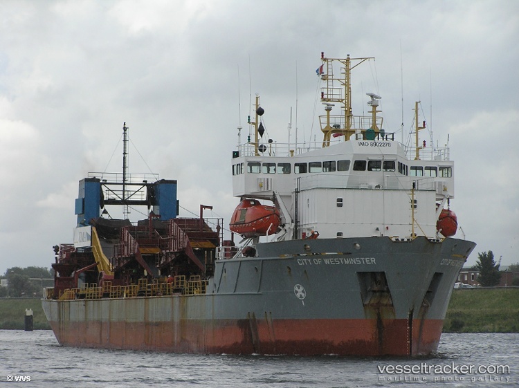 City-Of-Westminster - Hopper Dredger vessel