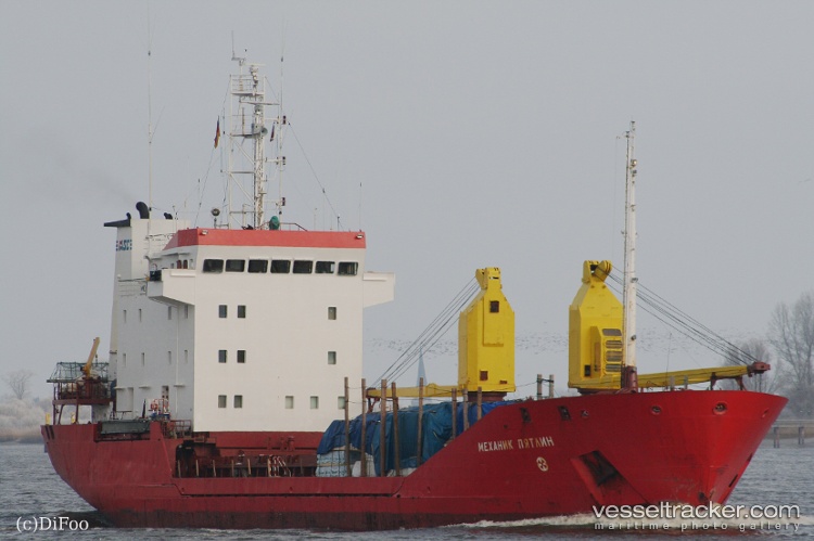 Mekhanik-Pyatlin - General Cargo Ship vessel