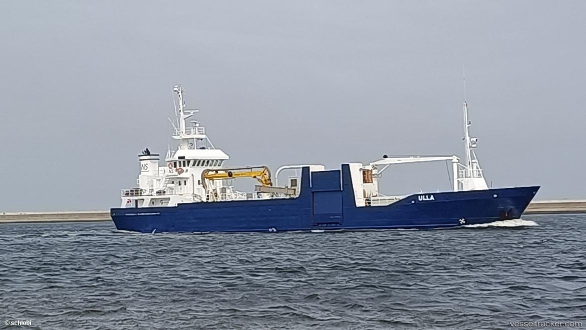 Mv-Ulla - Refrigerated Cargo Ship vessel