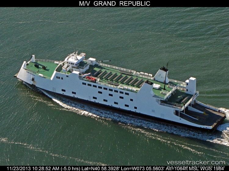 Grand-Republic - Passenger Ro Ro Cargo Ship vessel