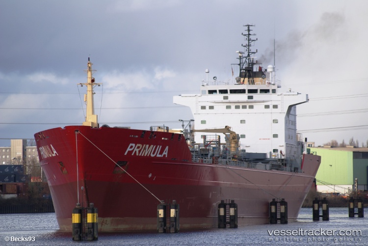 Primula - Chemical Oil Products Tanker vessel