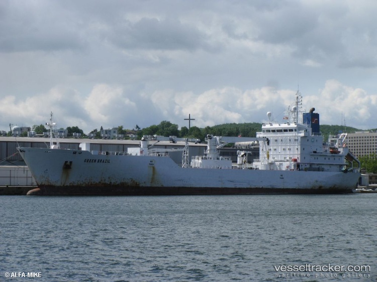 Green-Brazil - Refrigerated Cargo Ship vessel