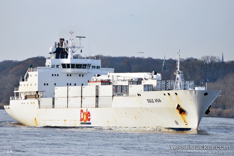 Dole-Asia - Refrigerated Cargo Ship vessel