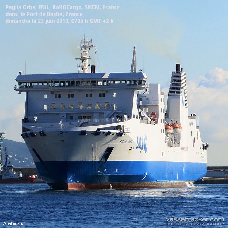 Paglia-Orba - Passenger Ro Ro Cargo Ship vessel