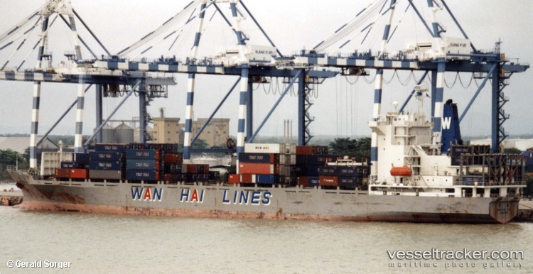 Wan-Hai-216 - Container Ship vessel