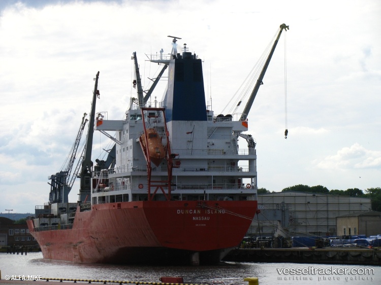 Duncan-Island - Refrigerated Cargo Ship vessel