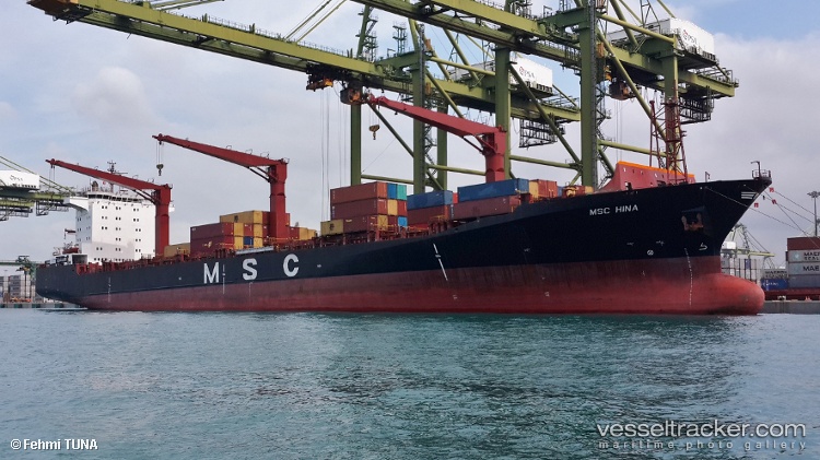 Msc-Hina - Container Ship vessel