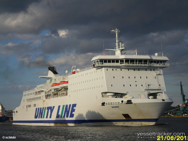 Skania - Passenger Ro Ro Cargo Ship vessel