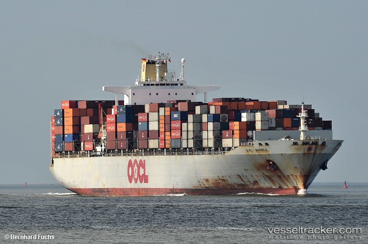 Oocl-America - Container Ship