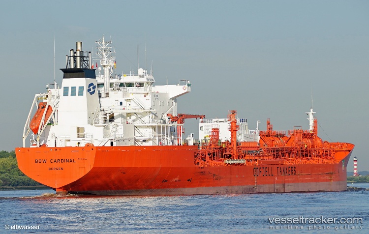 Bow-Cardinal - Chemical Oil Products Tanker vessel