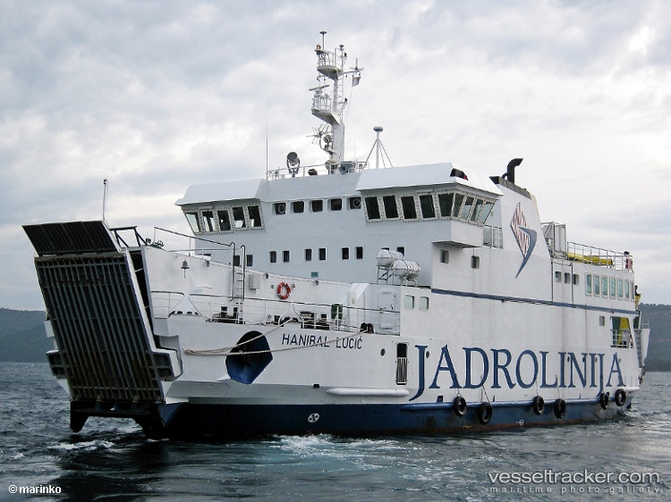 Hanibal-Lucic - Passenger Ro Ro Cargo Ship vessel