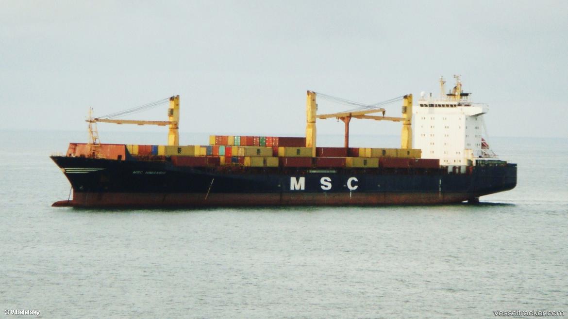 Msc-Himanshi - Container Ship vessel