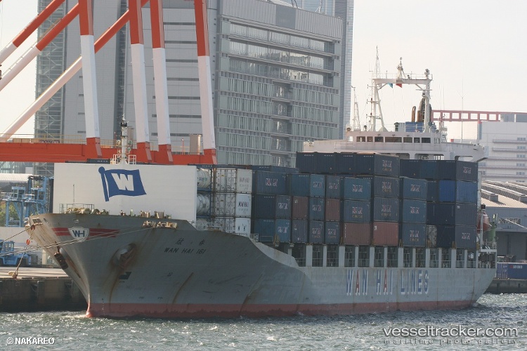 Wan-Hai-161 - Container Ship vessel