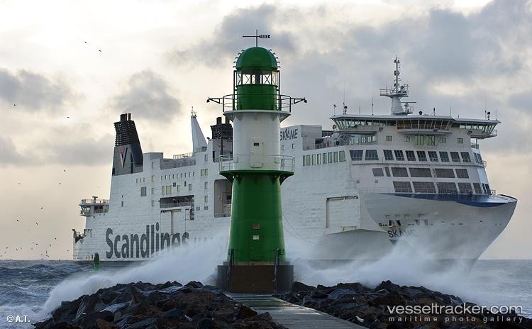 Skane - Passenger Ro Ro Cargo Ship vessel