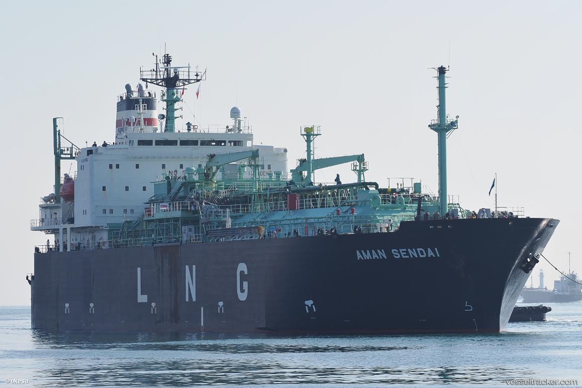 Aman-Sendai - Lng Tanker vessel