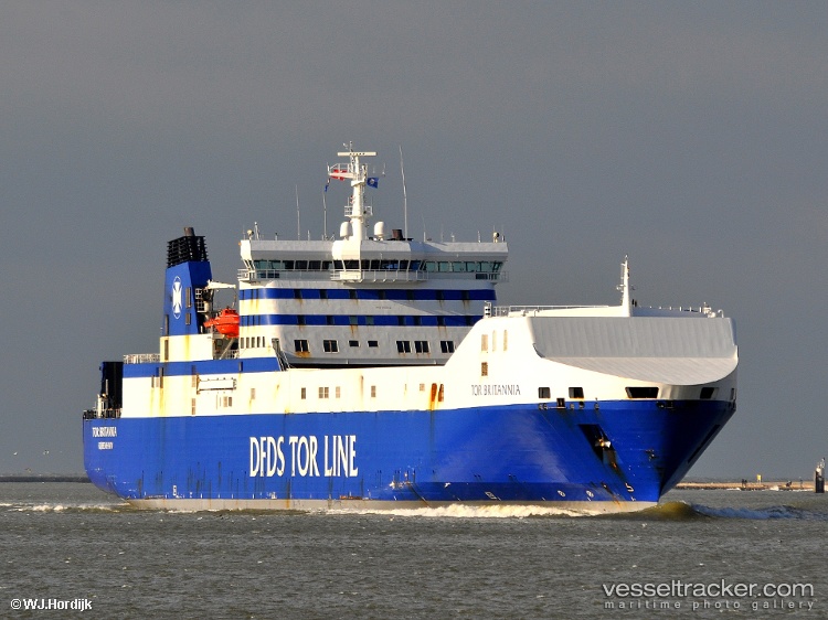 Britannia-Seaways - Ro Ro Cargo Ship vessel