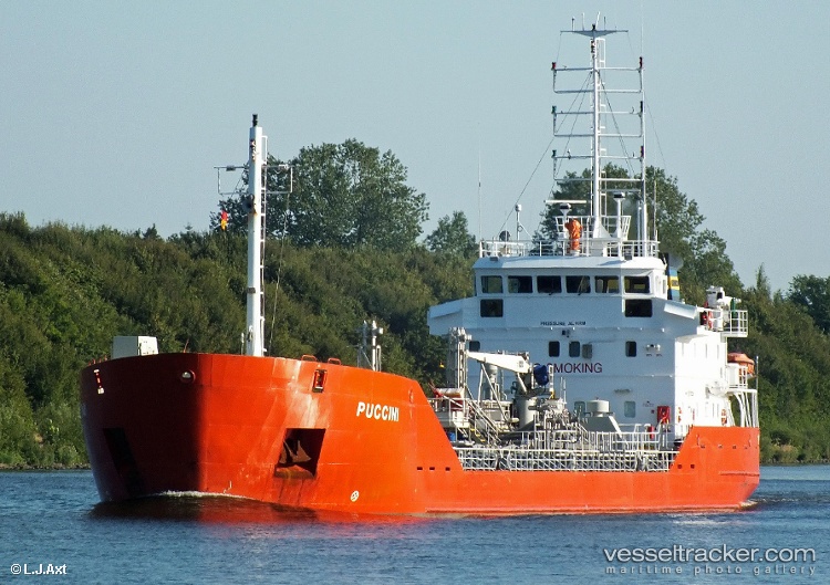 G.puccini - Chemical Oil Products Tanker vessel