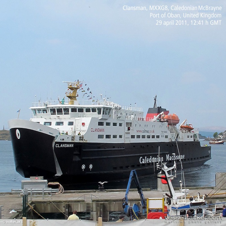 Clansman - Passenger Ro Ro Cargo Ship vessel