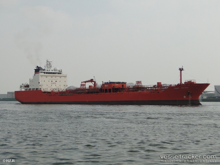 Jkt-Shanghai - Chemical Oil Products Tanker vessel