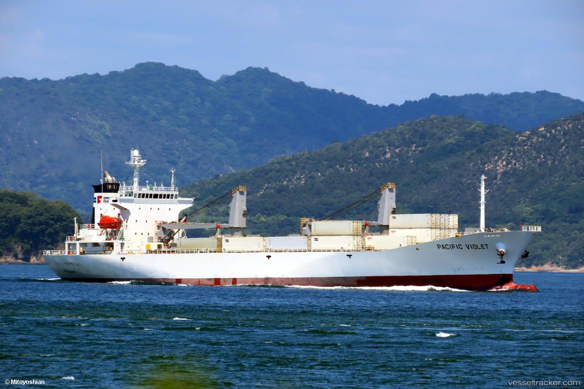 Pacific-Violet - Refrigerated Cargo Ship vessel