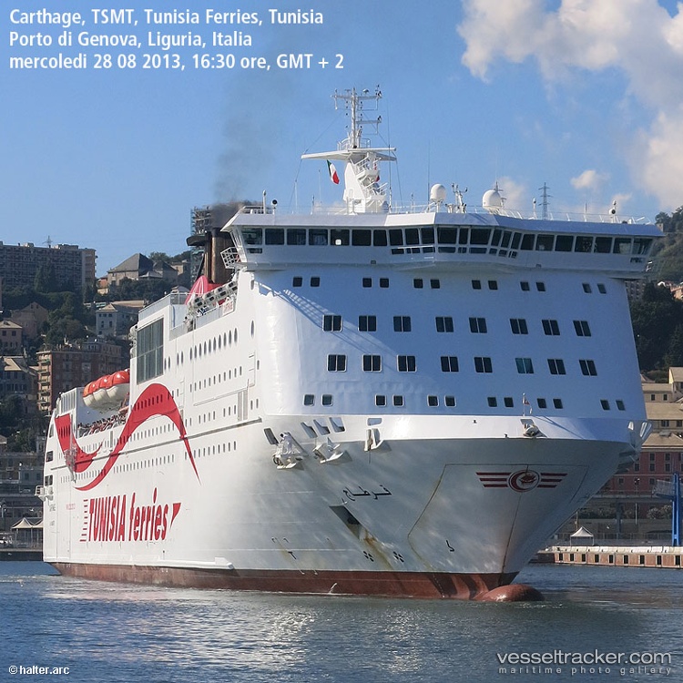 Carthage - Passenger Ro Ro Cargo Ship vessel