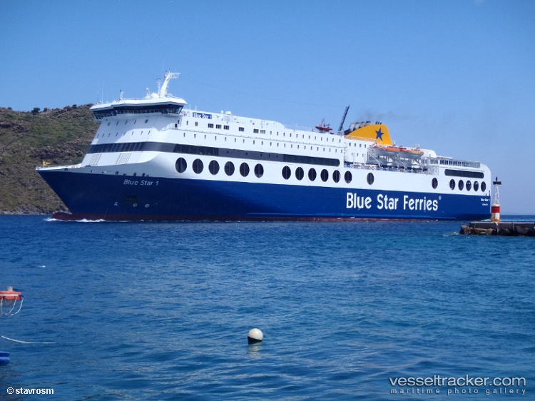Blue-Star-1 - Passenger Ro Ro Cargo Ship vessel