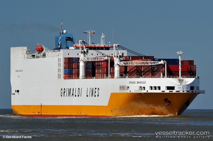 Grande-Brasile - Container Ro Ro Cargo Ship vessel