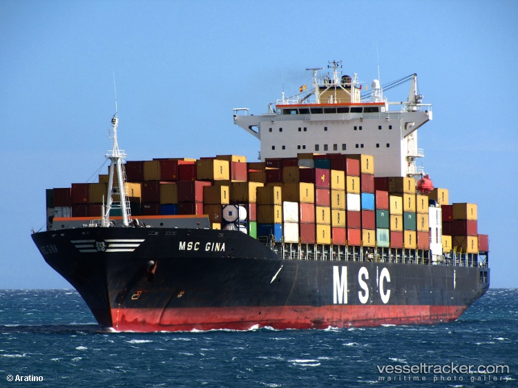 Msc-Gina - Container Ship vessel