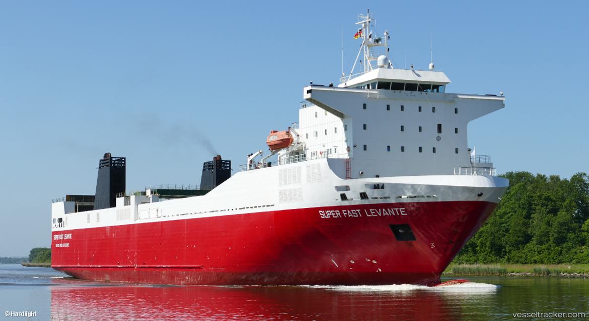 Super-Fast-Levante - Passenger Ro Ro Cargo Ship vessel
