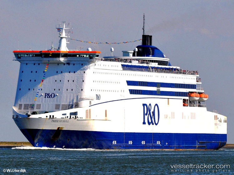 Pride-Of-Hull - Passenger Ro Ro Cargo Ship vessel