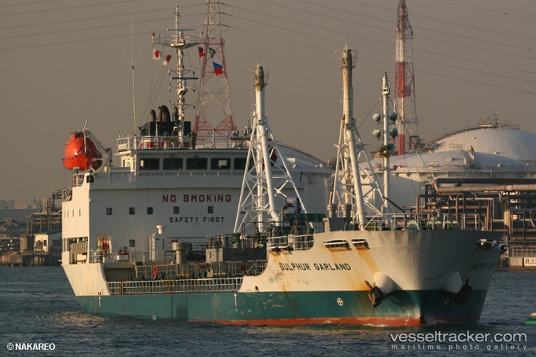 Sulphur-Garland - Chemical Tanker vessel