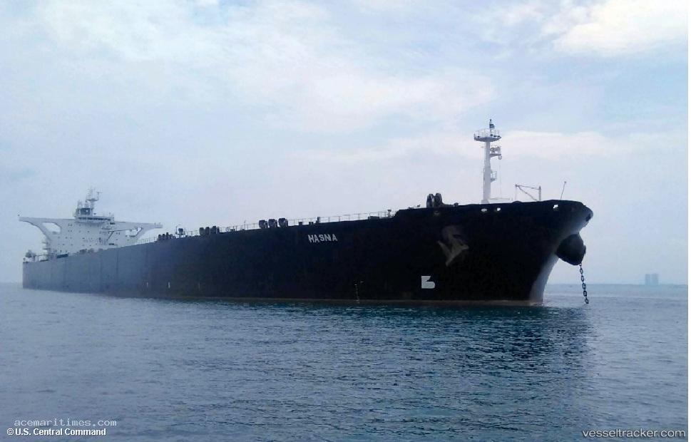 Hasna - Crude Oil Tanker vessel registered in Iran